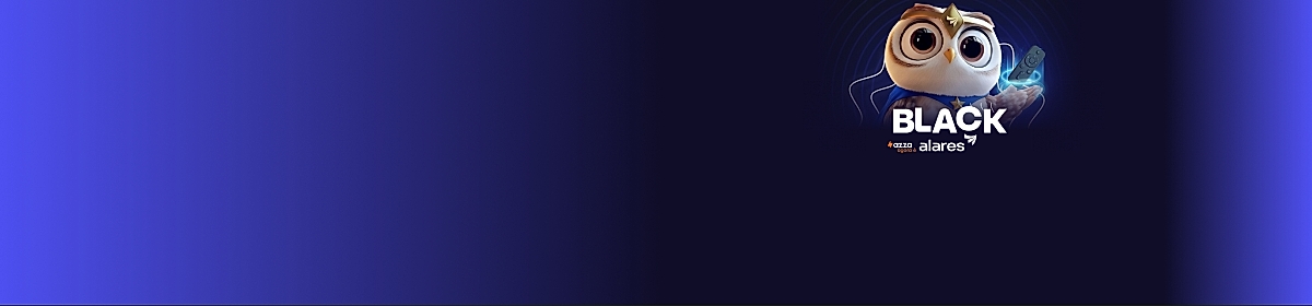 Imagem promocional da Alares com destaque para internet fibra óptica